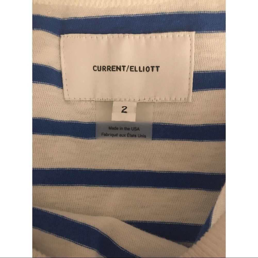 CURRENT/ELLIOTT Side Split Ruffle Muscle Tank M/2 - Picture 9 of 9